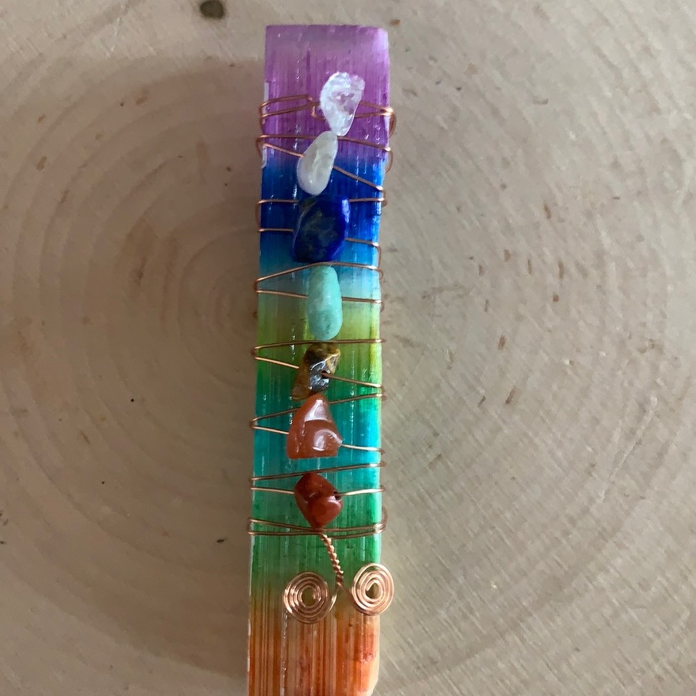 Crystal wire stones